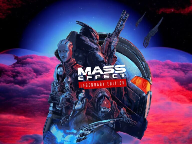 Enhanced epic PC gameplay of Mass Effect Legendary Edition, showcasing improved graphics, updated textures, and refined character models for a more immersive RPG experience