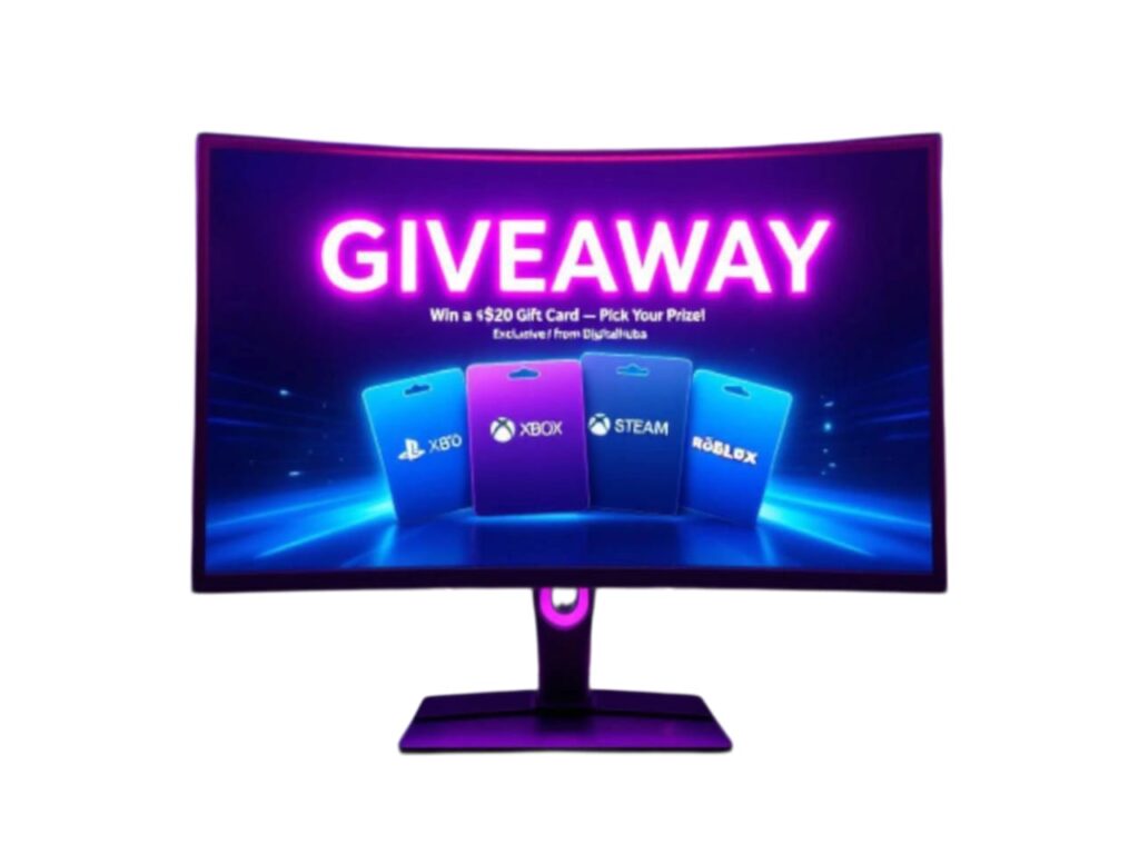 New Winer $20 Gift Card Giveaway — Pick Your Favorite! gaming motitor